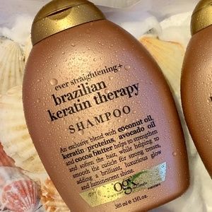 OGX brand new Brazilian keratin shampoo